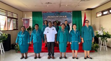 TP-PKK Nduga Dikukuhkan, Bupati Yoas Beon Tekankan Penanganan Stunting dan Ekonomi Kreatif Perempuan